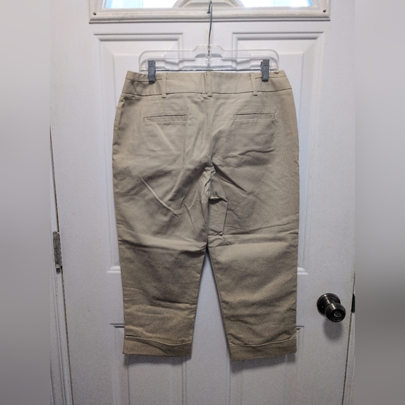 George Tan Cropped Pants - Picture 5 of 7